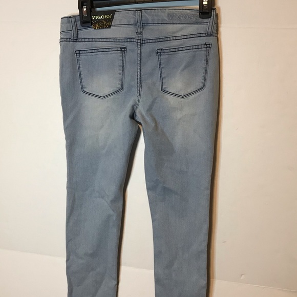 NWT Vigoss Girls The Jagger Skinny Jeans Size 12 - Picture 3 of 8